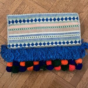 Embroidered Clutch